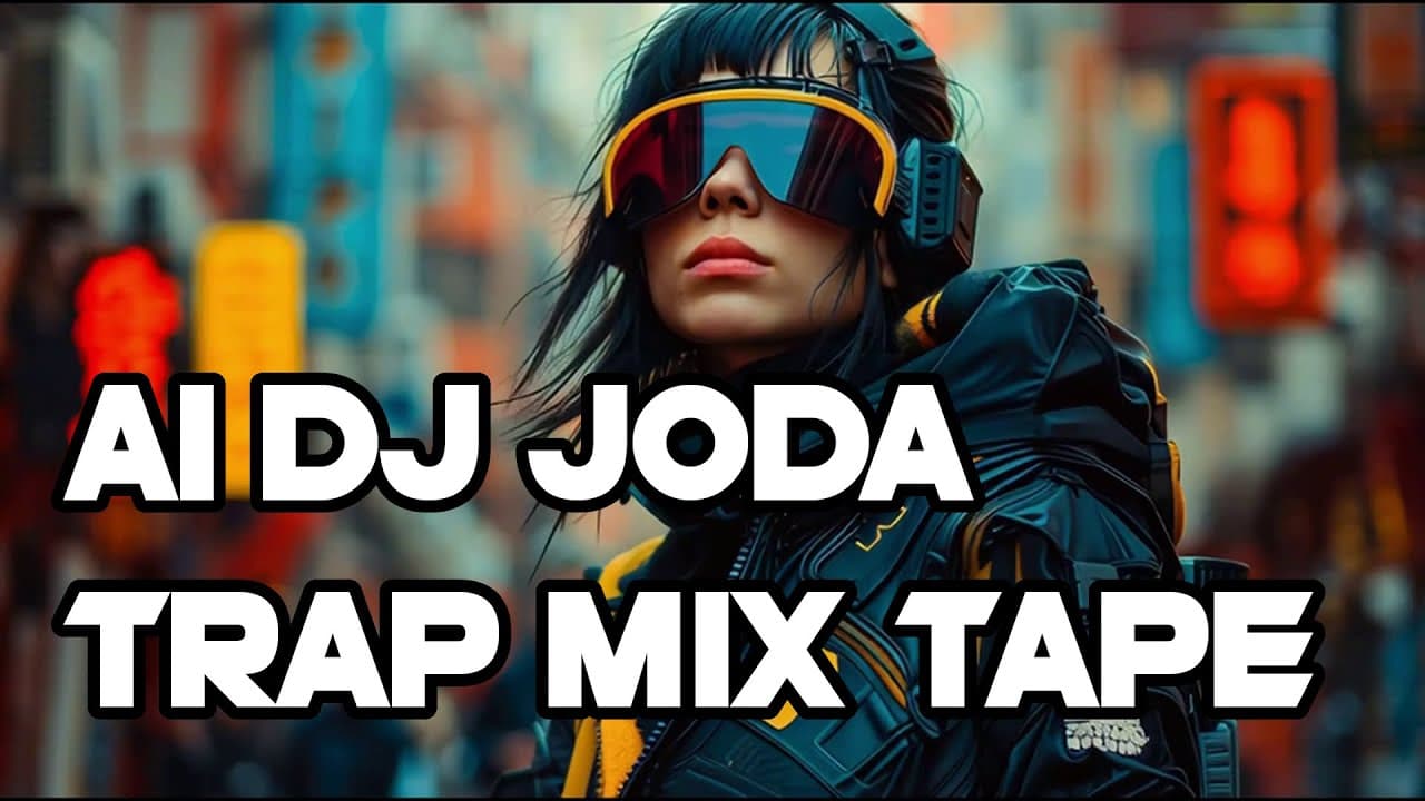 AI DJ Joda Trap Mix Tape Visualizer