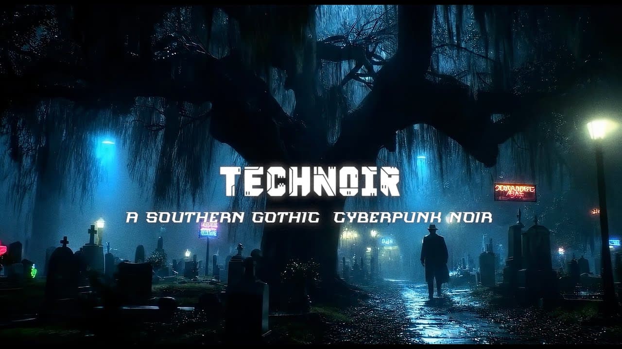 TECHNOIR: A Southern Gothic Cyberpunk Noir
