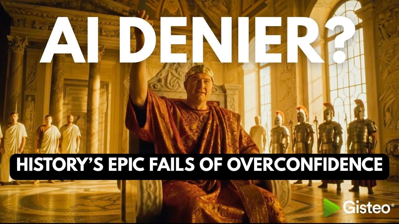 From The Roman Empire to AI: Epic Fails of Overconfidence | A Gisteo Production