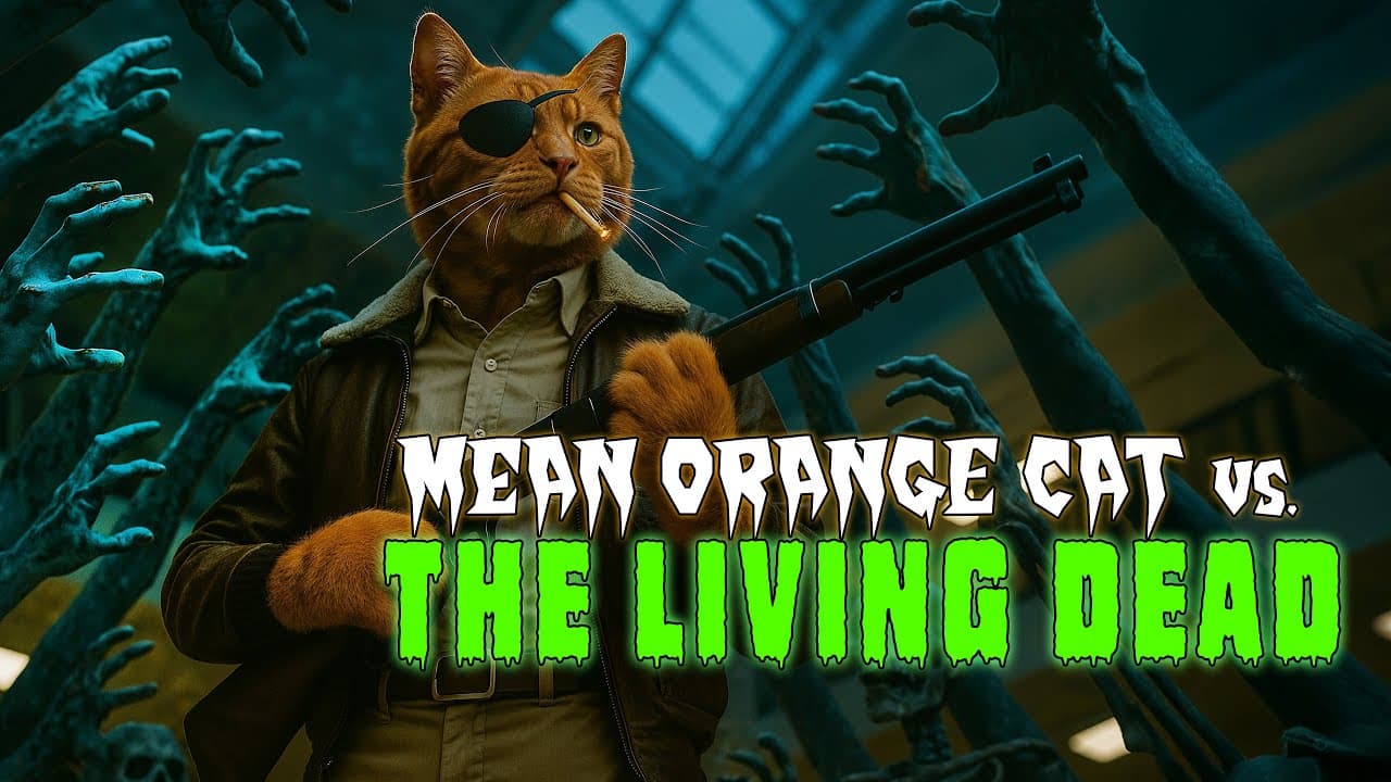 Mean Orange Cat vs The Living Dead - Dawn of the Dead (1978) Tribute