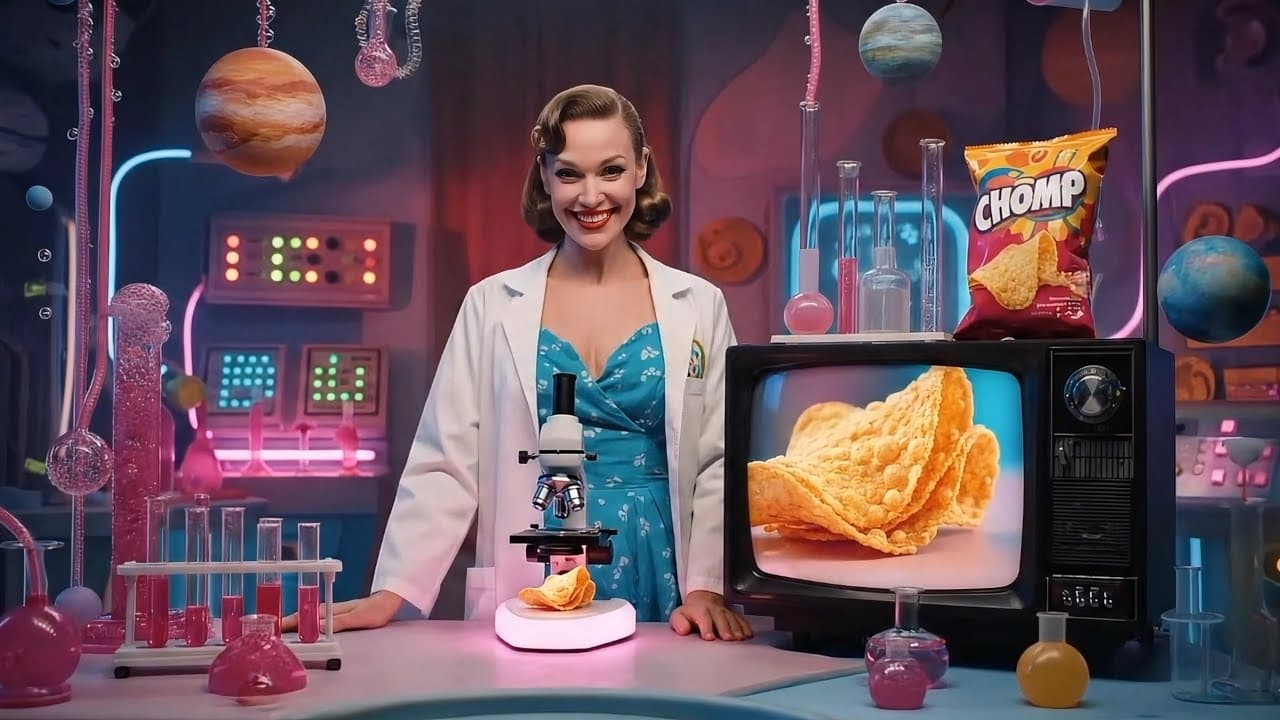 CHOMP: A Sci-Fi Snack Ad from Another Dimension