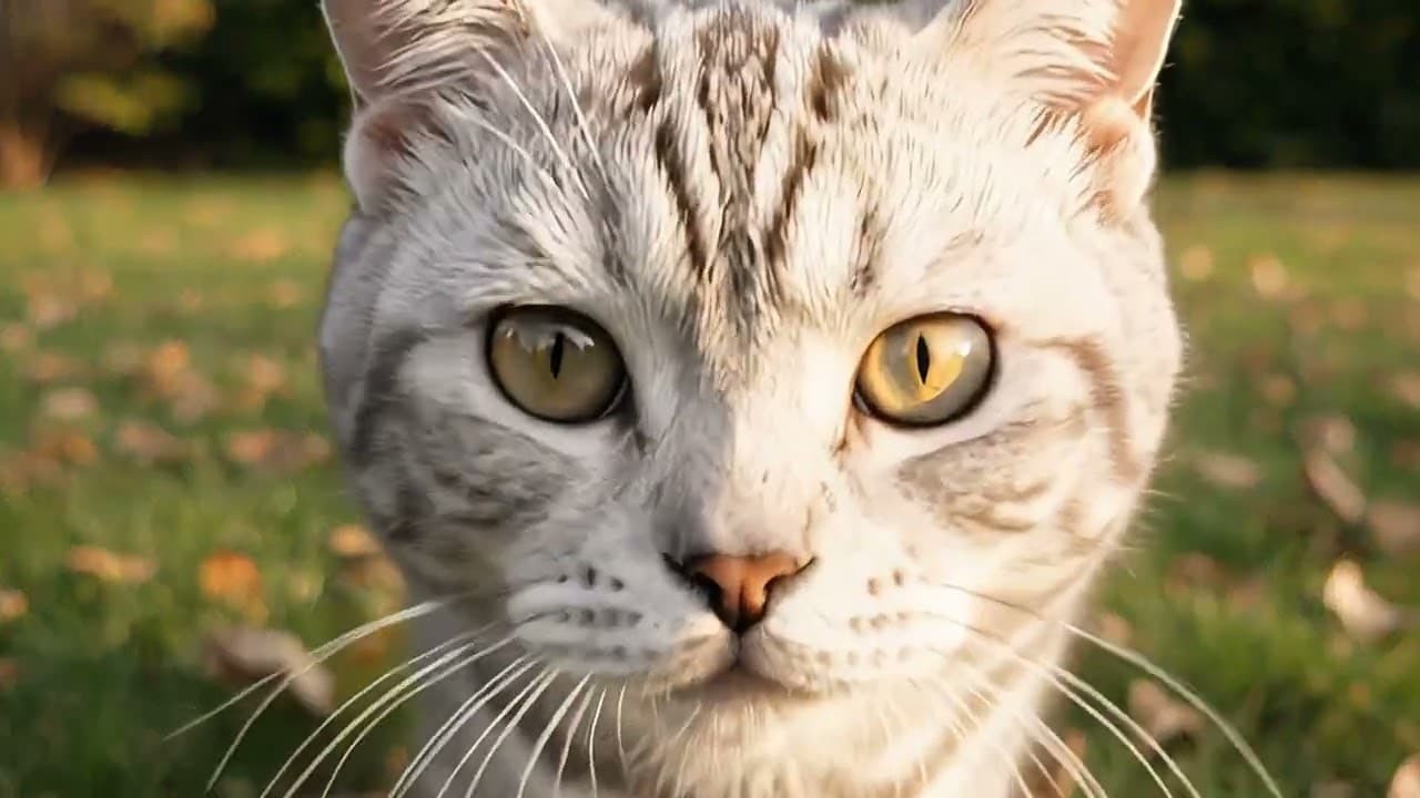Why Are All These Cats Running at Me?! 🐱🐾なんでこんなに猫が走ってくるの?!🐱🐾 #cat #ai #veo3 #kitten