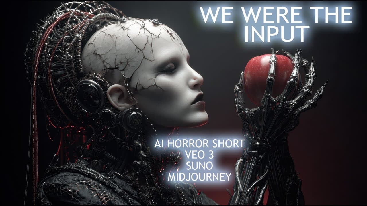 We Were the Input (AI Sci-Fi Horror | Veo 3 + Suno + Midjourney)