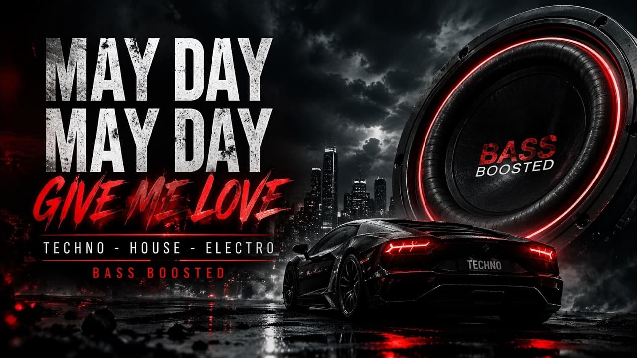 🔥 MAY DAY MAY DAY – GIVE ME LOVE 🔥🎧 Techno • House • Electro BASS BOOSTED Video By STELLA KARATZA