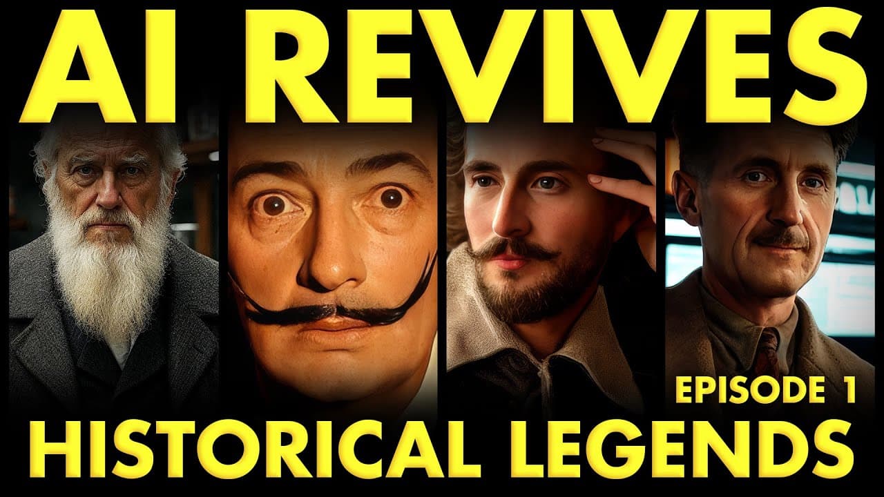 AI Brings Historical Legends Back to Life: Episode 1